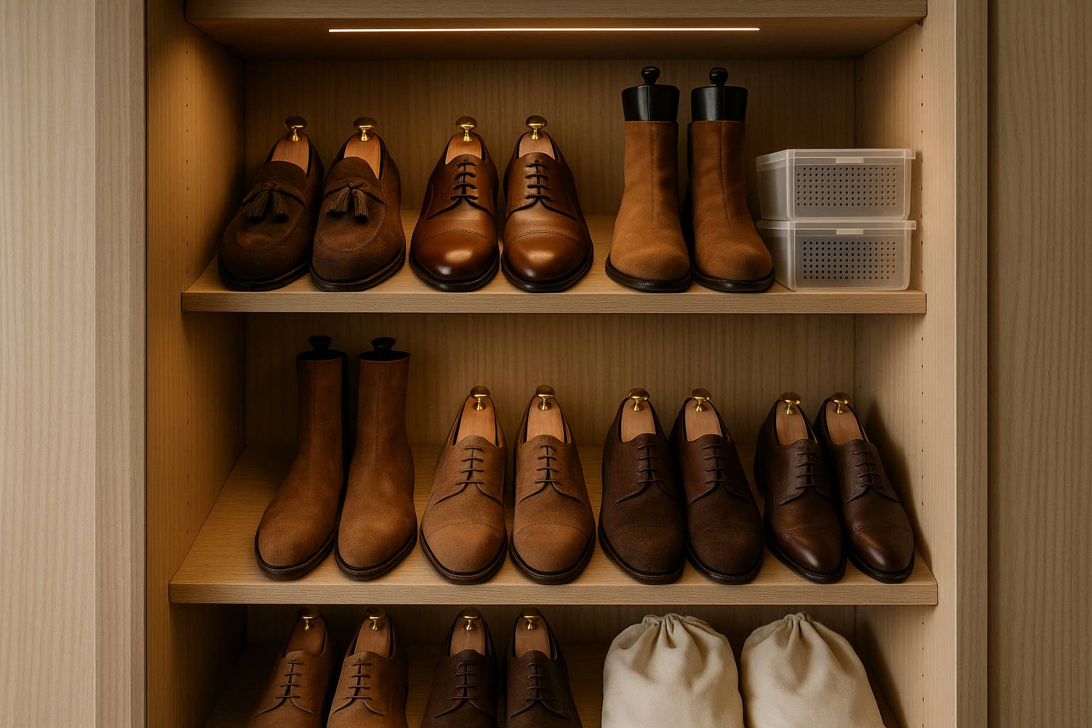 Cómo guardar zapatos para que no pierdan su forma