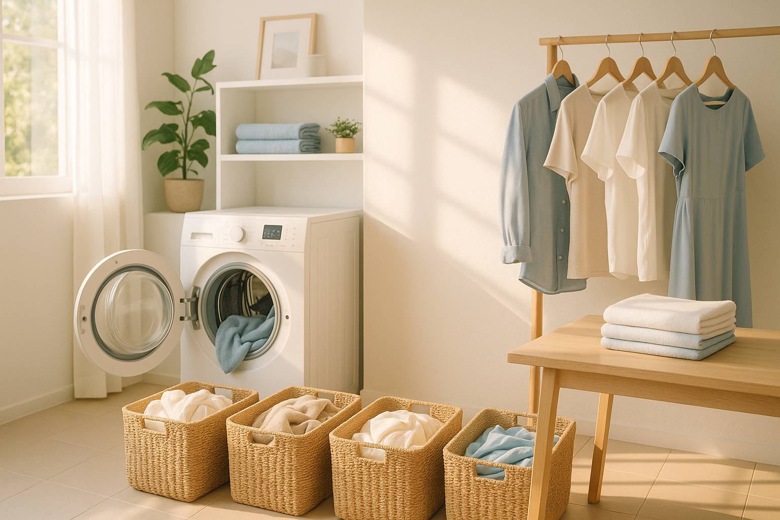 Cómo lavar la ropa correctamente según el tipo de tejido