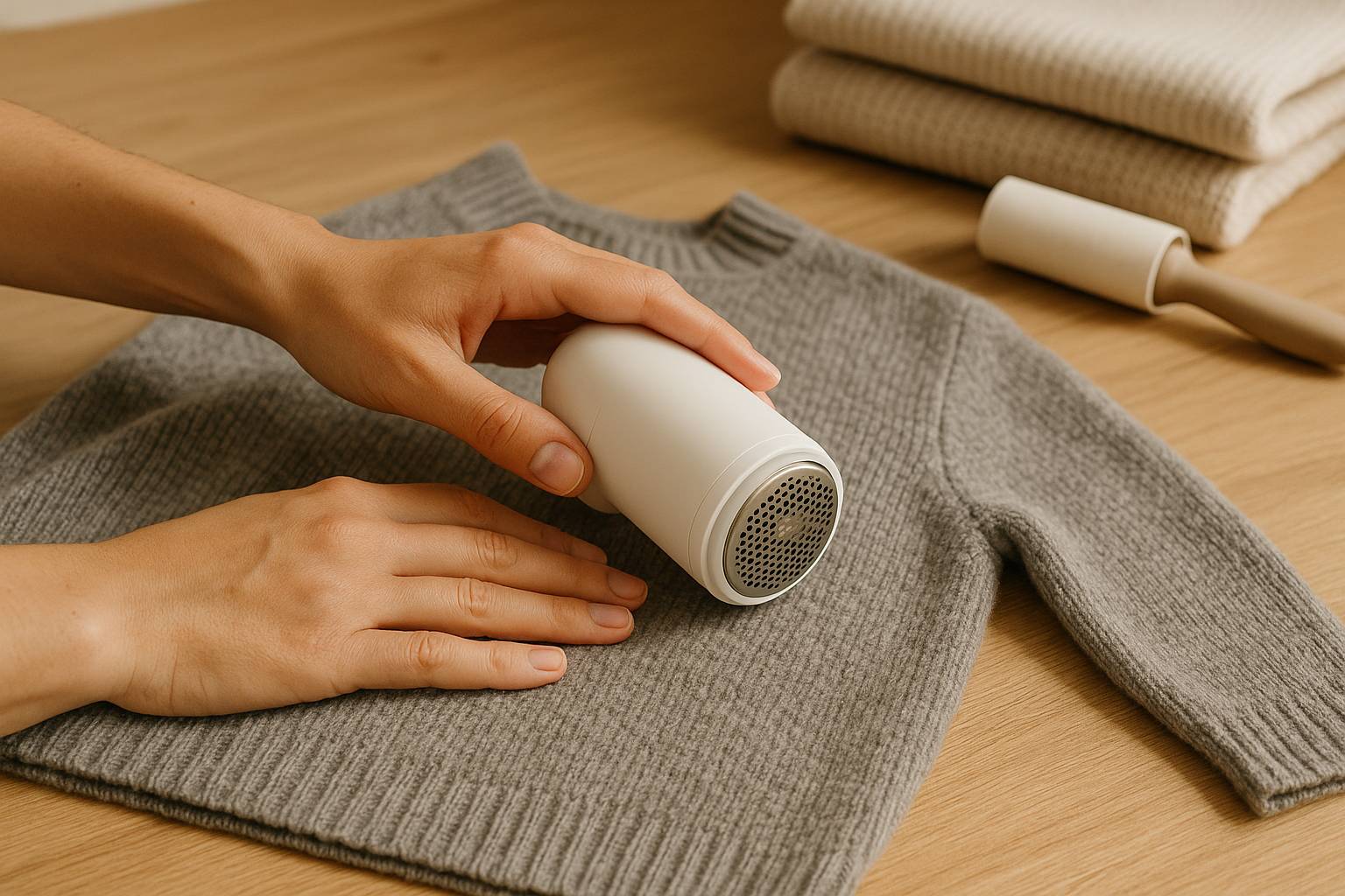 Cómo quitar pelusas y bolitas de la ropa fácilmente