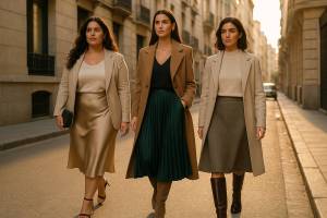 Faldas midi: cómo usarlas según tu tipo de cuerpo