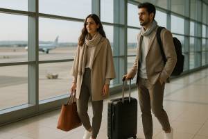 Looks cómodos para viajes largos en avión o tren